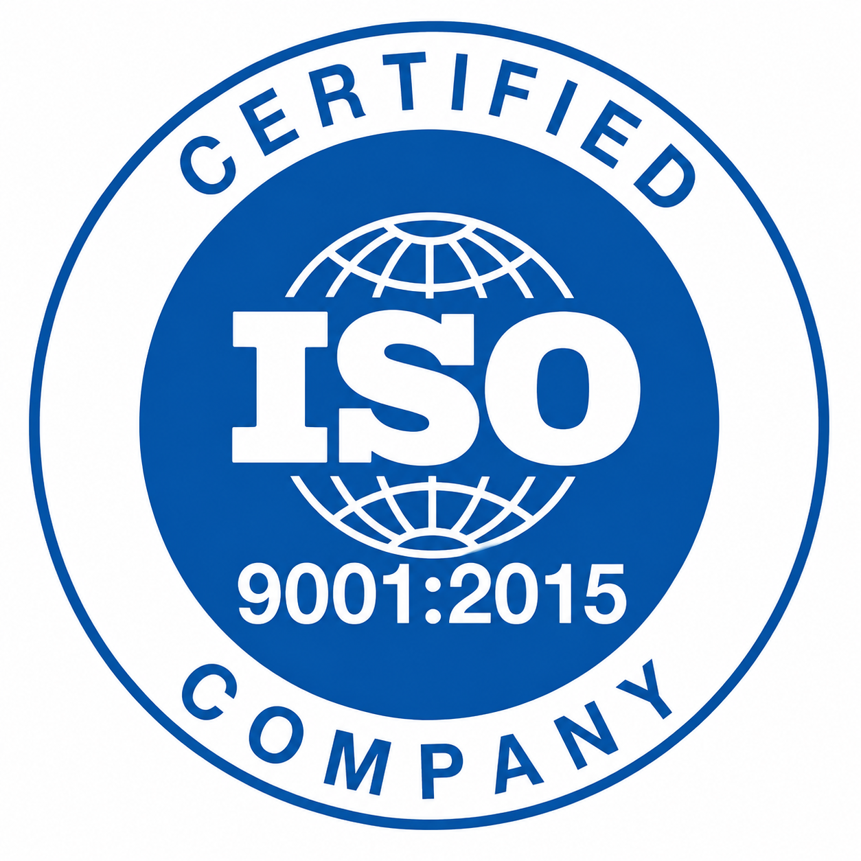 ISO 9001:2015 Certified Company